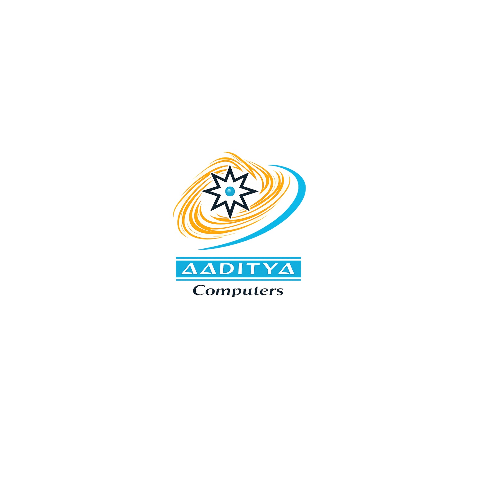 aaditya logo same style as steel smith